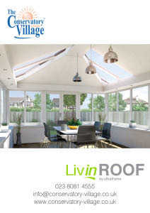 Livin Roof Conservatory Brochure