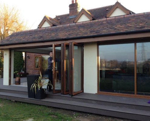 Aluminium Bi-Fold Doors Romsey