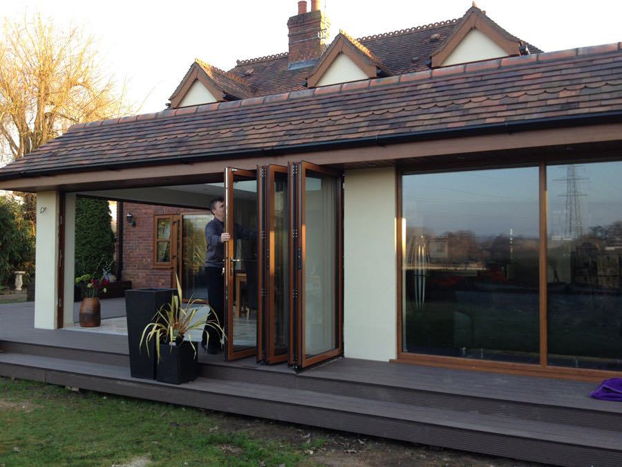 Aluminium Bi-Fold Doors Romsey Hampshire