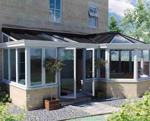 P Shape uPVC Conservatory Bournemouth