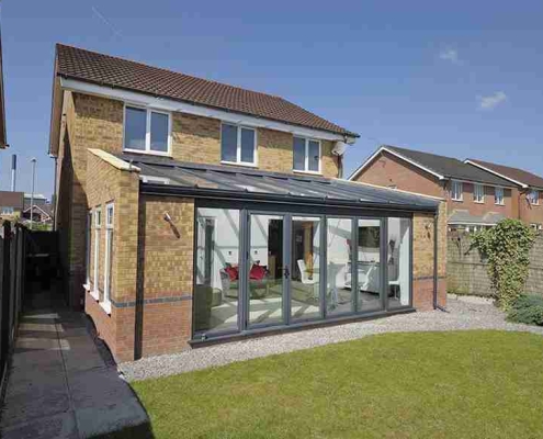 Lean to external conservatory image